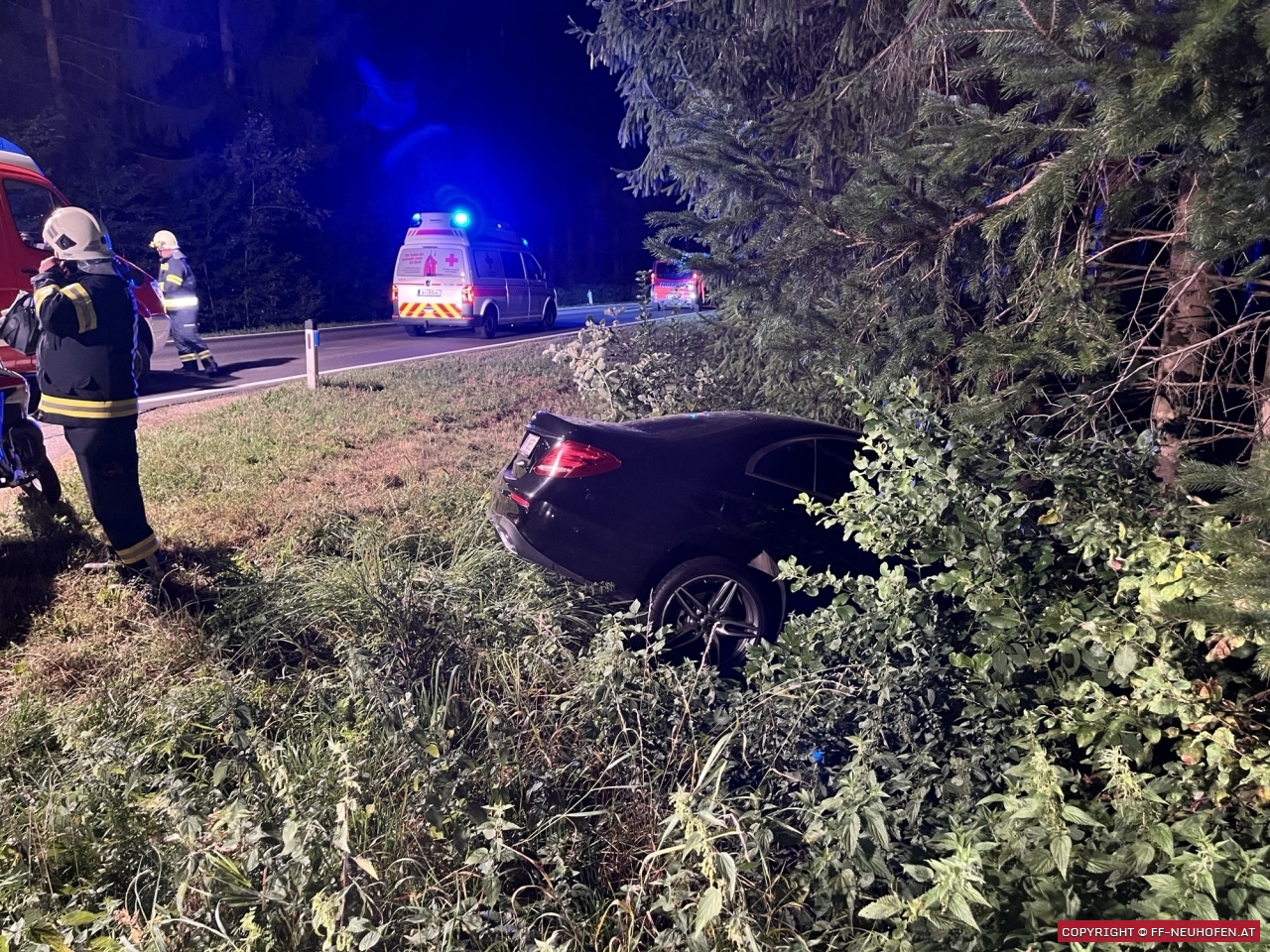 Personenrettung Verkehrsunfall PKW, 03.09.2024